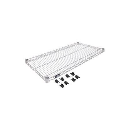 Global Equipment Nexel    S1842C Chrome Wire Shelf 42"W x 18"D 188574K